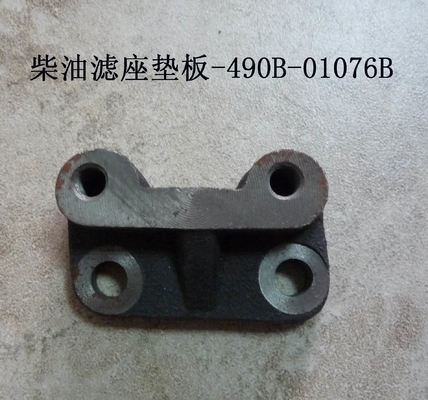 490B-01076B Fuel Filter Back Plate Engine Body Assembly